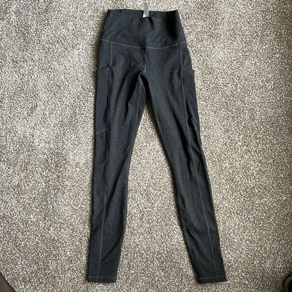 Gray leggings